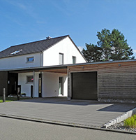 Holzhausbau in Fridingen